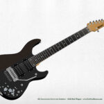 KG - Fascinator Seven the Empress Instruments - guitar fanart Saki