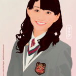 Momoko Okazaki Sakura Gakuin fanart