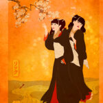 4 no Uta Song 4 BABYMETAL Ukiyo-e fanart