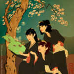 Awadama Fever BABYMETAL Ukiyo-e fanart