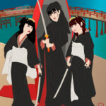 BABYMETAL Death BABYMETAL Ukiyo-e fanart