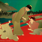 Karate BABYMETAL Ukiyo-e fanart