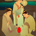 Light and Darkness BABYMETAL Ukiyo-e fanart