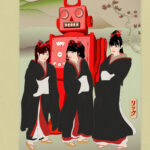 META! Meta Tarô BABYMETAL Ukiyo-e fanart