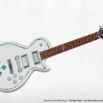 Zemaitis A24SU WHITE PEARL Instruments - guitar fanart