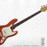 Tomomi Jazz Bass SCANDAL fanart