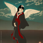 Amore －蒼星－ BABYMETAL Ukiyo-e fanart