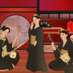メタり！！- METALI ! - BABYMETAL Ukiyo-e fanart