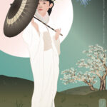 White Flame -白炎- Ukiyo-e style BABYMETALfanart