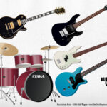 Bocchi The Rock instruments